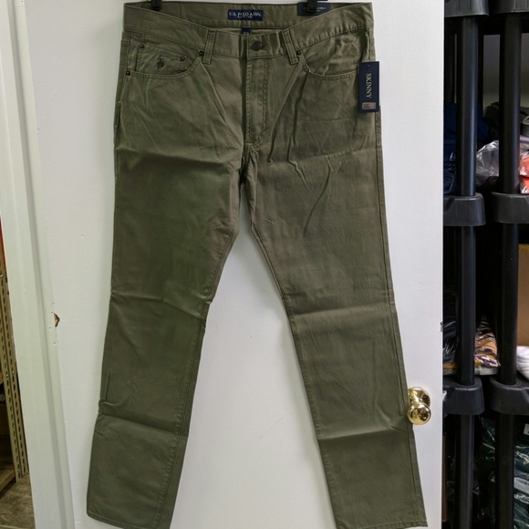 US Polo Association Men's Low Rise Skinny Jeans - Picture 4 of 5